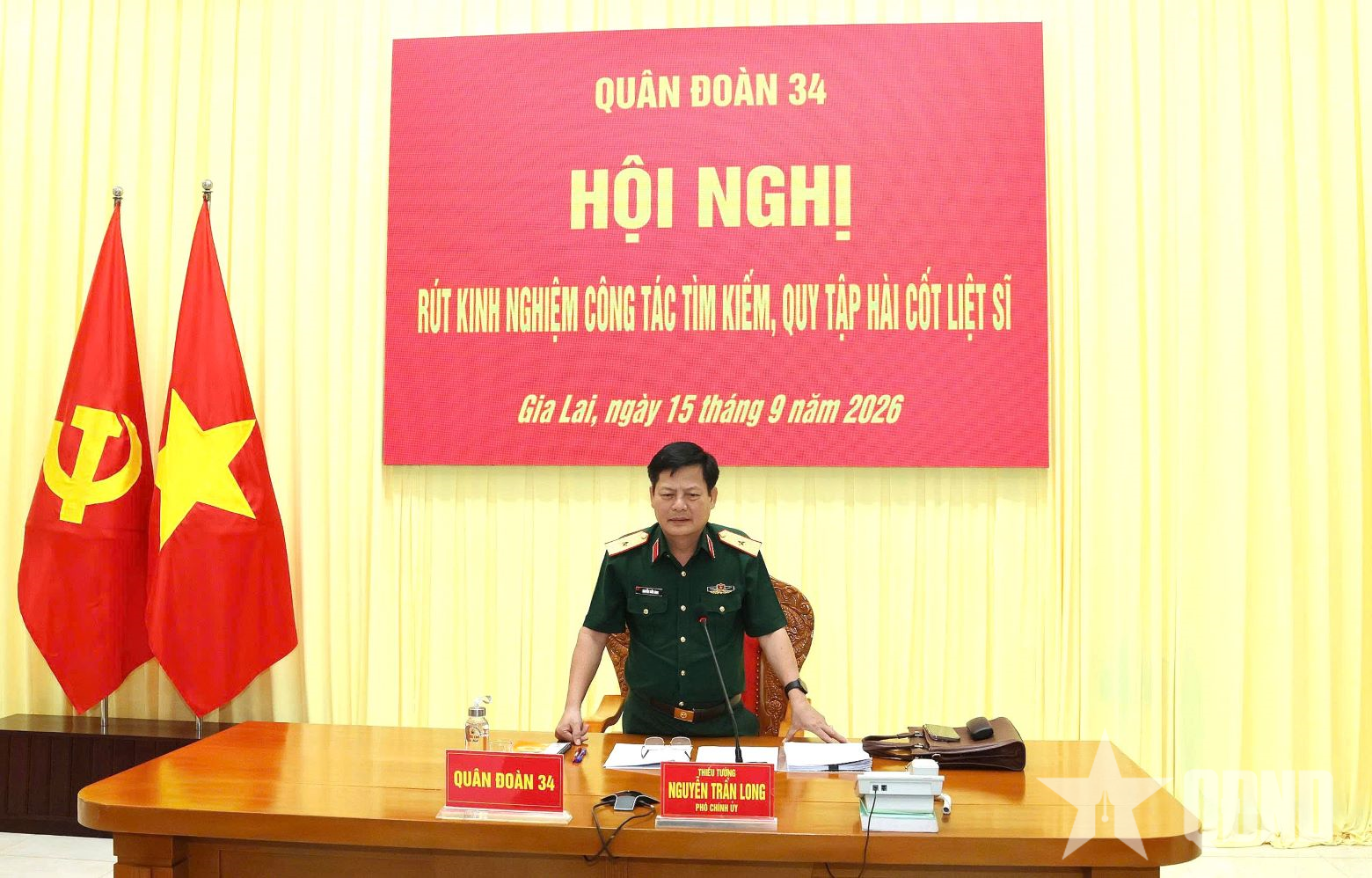 Quân đoàn 34 rút kinh nghiệm công tác tìm kiếm, quy tập hài cốt liệt sĩ